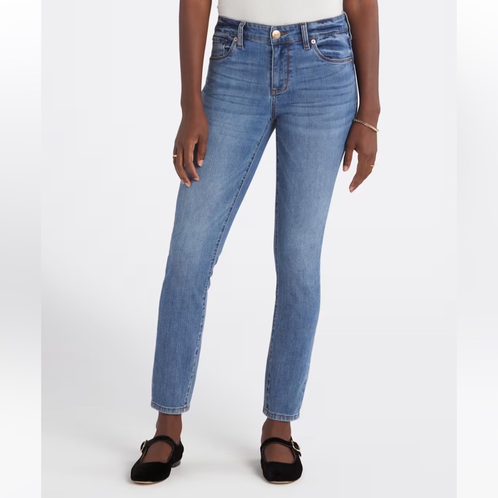 STS Blue Women's Emma Mid Rise Skinny Jeans - Light Blue, SIZE 10